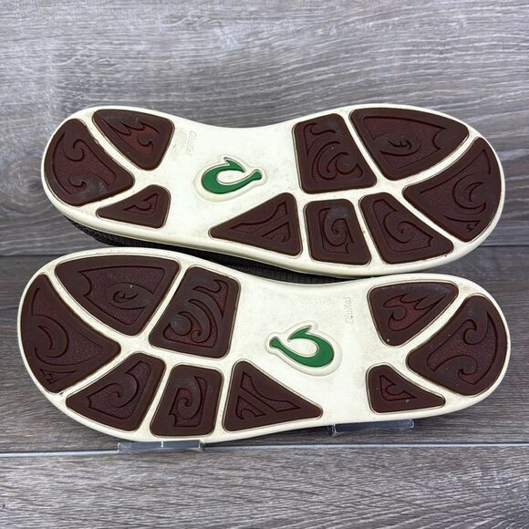 Olukai Nohea Mesh Mens Size 8/EU 41 Brown Slip On Collapsible Heel Sneakers - Picture 8 of 12